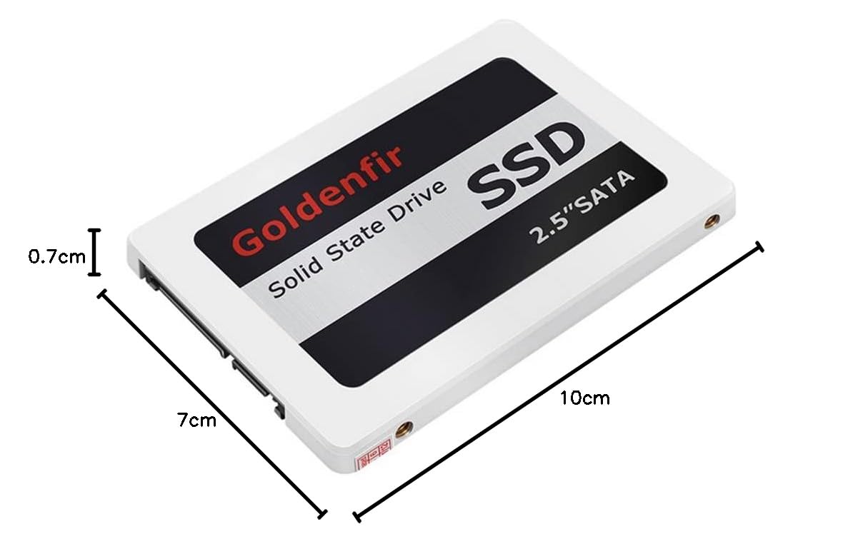 SSD 120gb Goldenfir T650 Sata III 6Gb/s Nand 2.5 | Amazon.com.br